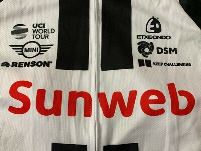 Maillot Cyclisme Giant Sunweb Geant Etxeondo – Rare, Taille L (Très Bon état)