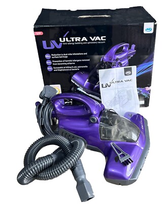 JML UV Ultra VAC Anti-Allergie-Staubsauger SXC-201-1 in Lila - B30