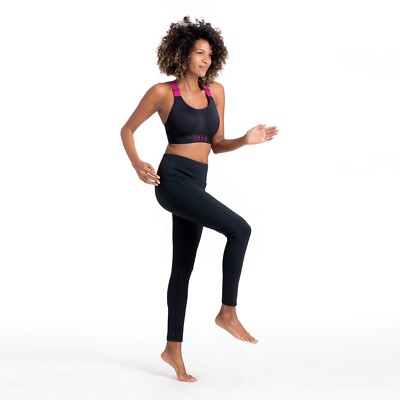 Dorina Sport-BH Bralette Laufen Fitnessstudio gepolstert High Impact Medium UK Größe 12