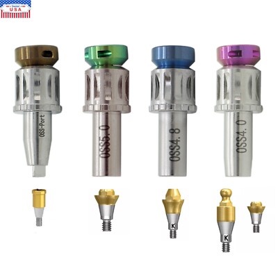 Implant Multi-Unit Locator Abutment Driver For Hiossen OSSTEM Stud Port ...