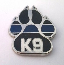 K-9 CORPS BLUE LINE (1-1/16") Aplicación de la Ley Policía Sombrero Pin P15109
