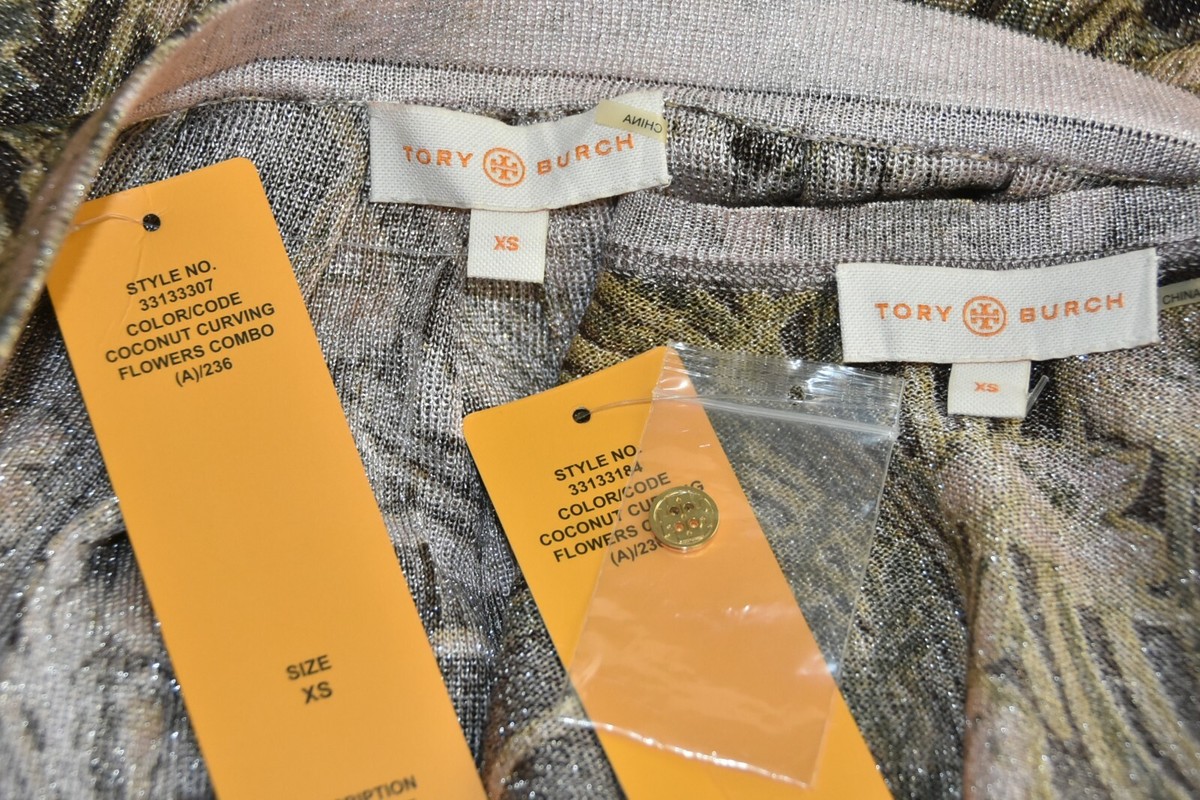 $990 NEW Tory Burch PC SUIT Vanessa Cardigan Tilly Skirt