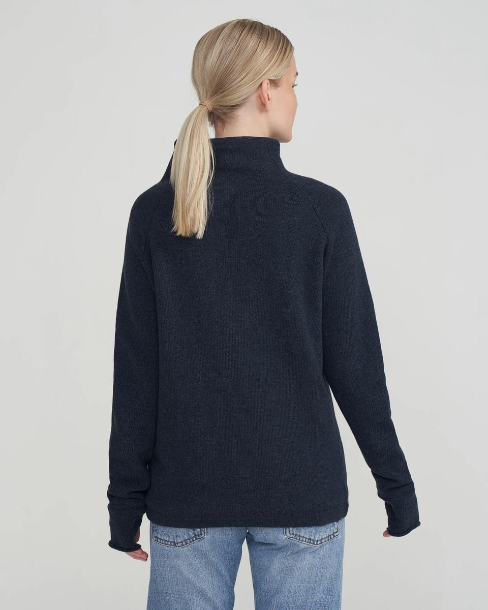 Holebrook Martina Ladies Windproof Sweater in Navy Blue Sizes XS