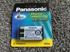 NEW Set of 2 Panasonic HHR P104 3.6V Cordless Phone NIMH Rechargeable Battery