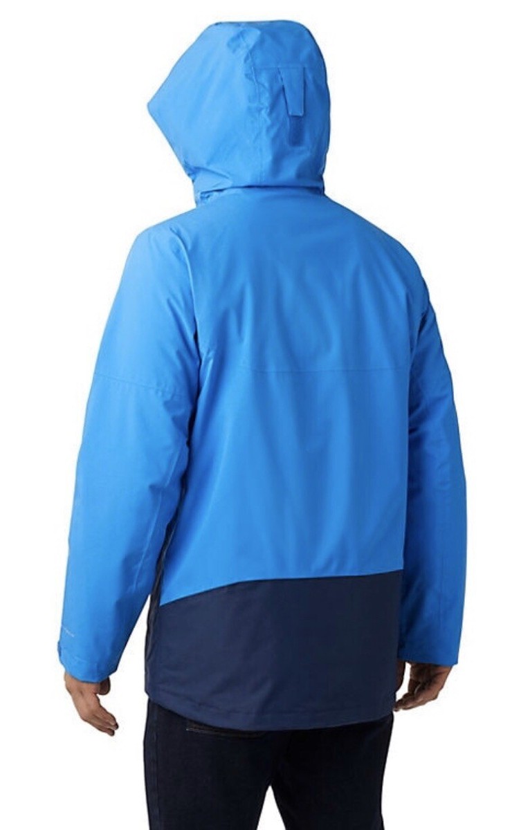 Columbia Men's Lhotse III Interchange Blue Jacket - Big 1X Omni