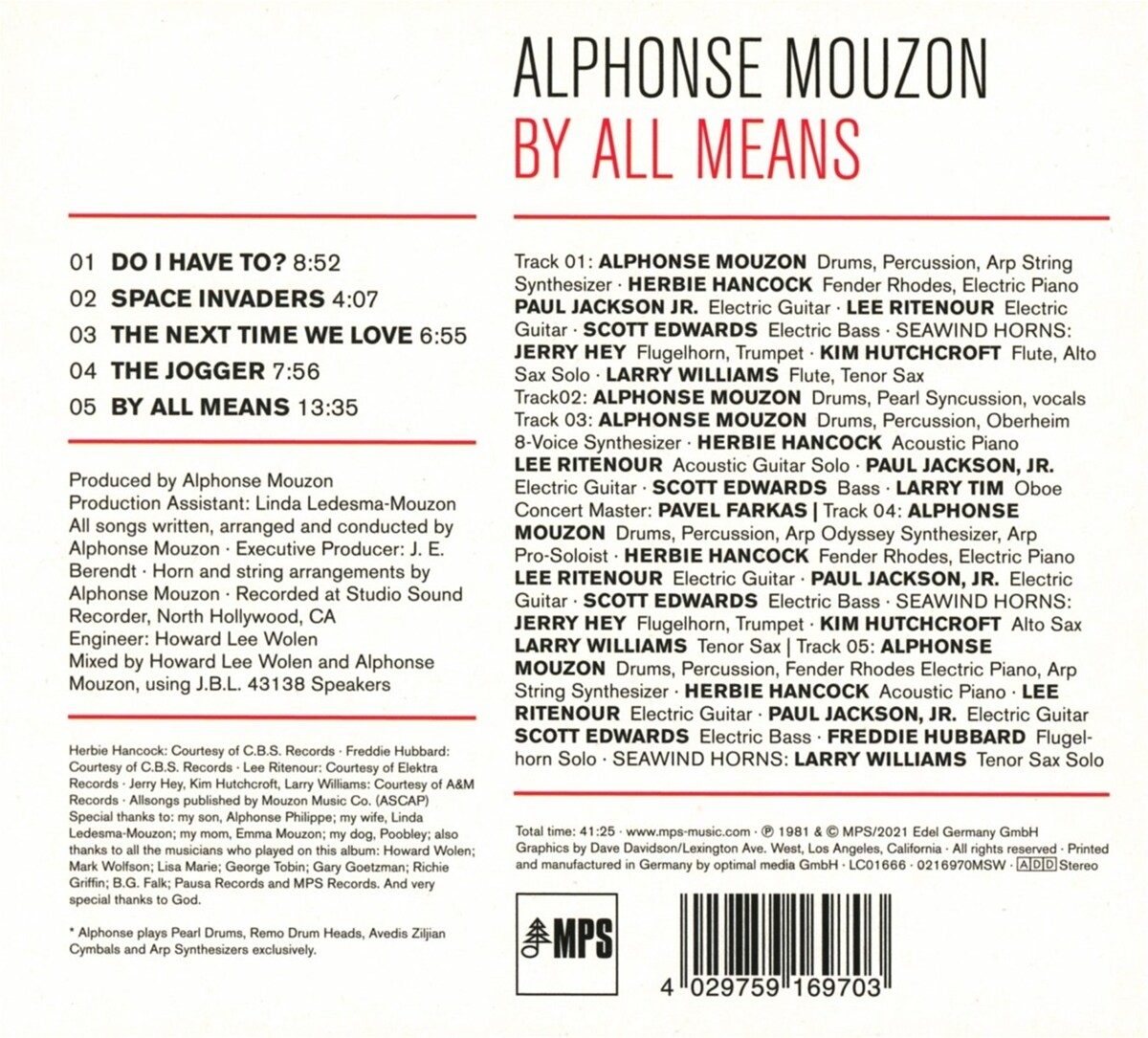 Thumbnail - Mouzon,alphonse / By All Means