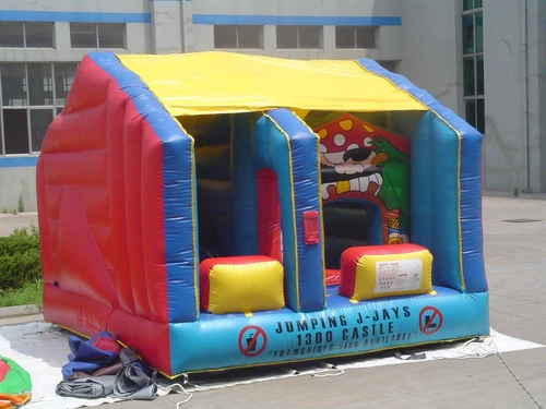 4mx4m Pirate JumpnSlide Combo **Commercial ** USED MASSIVE JUMPING CASTLE SALE - Picture 5 of 10