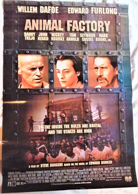ANIMAL FACTORY: (2000) Promotional movie poster | eBay