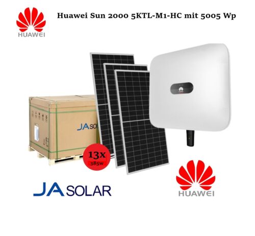 5kW Huawei Solaranlage mit Speicher 5005WP PV Hybrid Komplett Photovoltaikanlage - Bild 1 von 8