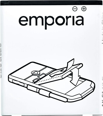 Akku für EMPORIA Smart 4 / Smart 3 Mini Ersatzakku Batterie 2500mAh AK-S3M NEU