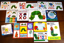 Set 14 Ultimate VERY HUNGRY CATERPILLAR BABY BOARD PICTURE Books Eric Carle