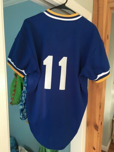 John Olerud 2002 UD Piece of History GAME-USED JERSEY #BC-JO John Olerud 2002 UD Piece of History GAME-USED JERSEY #BC-JO