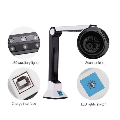 BK50 Portable High Definition Capture Size A4 Document I9H7 - Picture 4 of 10