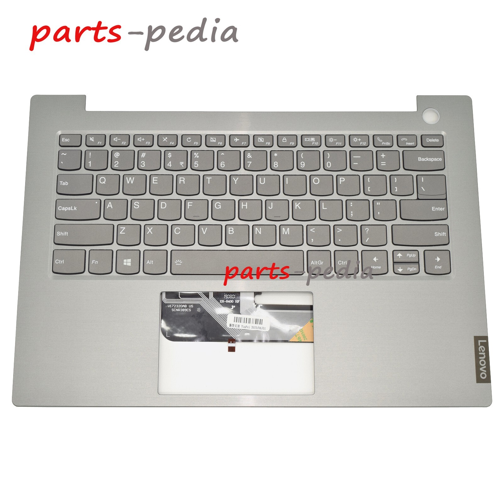 Clavier AZERTY Complet Pour Lenovo ThinkBook 14-IIL – Avec Repose-poignets Et Touchpad, Occasion Bon état