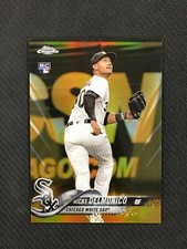 2018 Topps Chrome 90 Nicky Delmonico Rookie Gold Refractor /50 Chicago White Sox