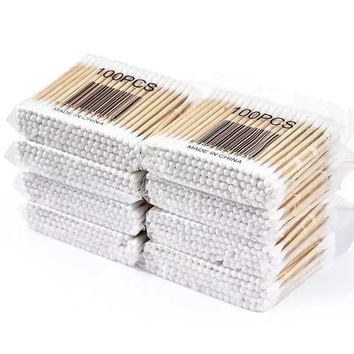 100/300/500 Pcs Bamboo Baby Cotton Swab Cleaning of Ears Tampons Cotonete Health - Picture 11 of 12