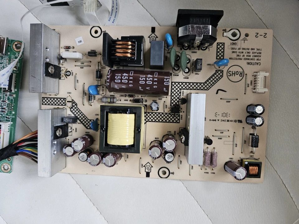 24" Monitor Nec EA244WMi Powerboard 715G5116-P01 & Main Board 715G5242-MOC-001 - Image 3 of 4