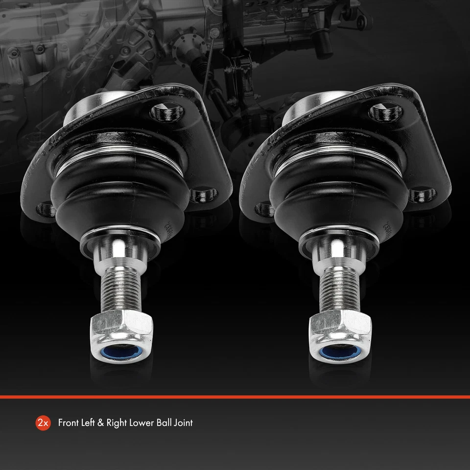 2xRótula inferior delantera izquierda y derecha para Ram ProMaster 1500/2500/3500 2014-2023 Foto 2 de 4