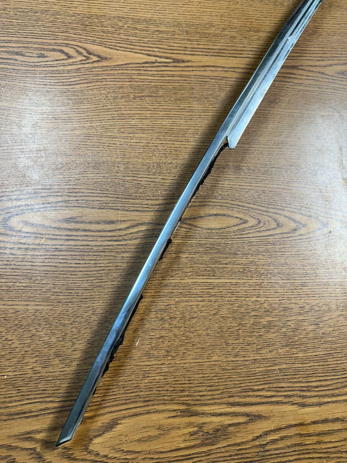 2004-2008 Maserati Quattroporte Left Front Side Door Window Upper Molding Chrome