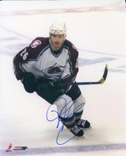 Stephane Yelle Autographed 8x10 Colorado Avalanche Rare Free Shipping #S2521A