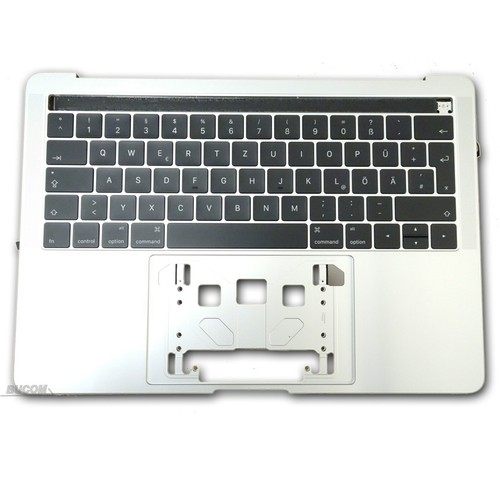 Topcase + Clavier AZERTY Français Pour MacBook Pro 13" A2159 Touch Bar (2019) Argent