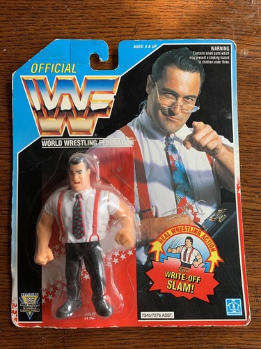 WWF Hasbro IRS- Blue Card, New Condition...