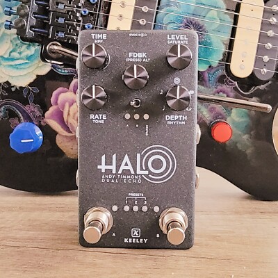Keeley Halo Andy Timmons Dual Echo Stereo Pedal | eBay