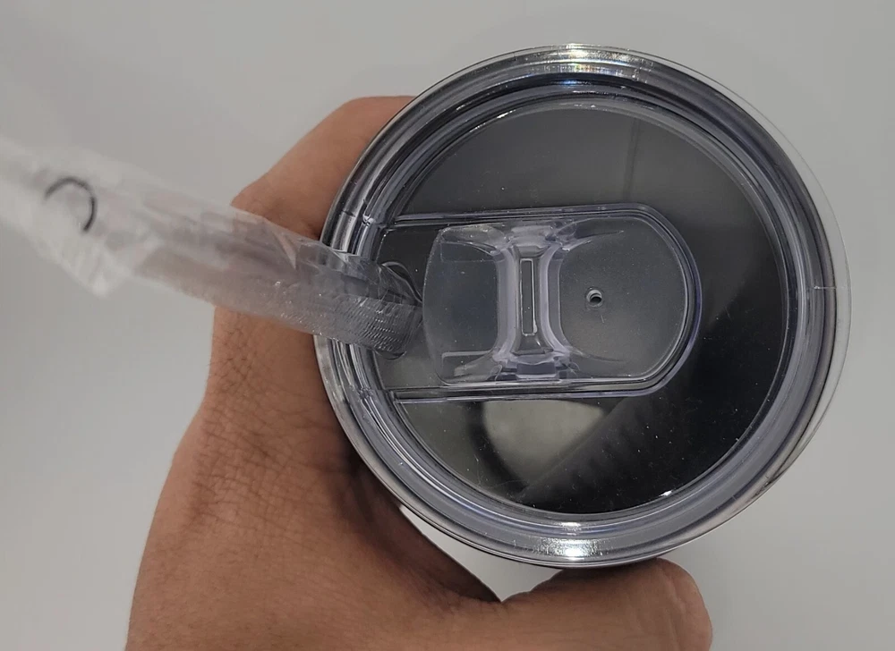 Tumbler Pig 18 oz stainless steel with straw