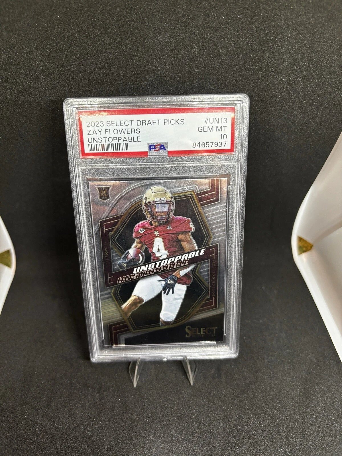 Zay Flowers Panini Select Draft Picks Unstoppable #UN13 Base