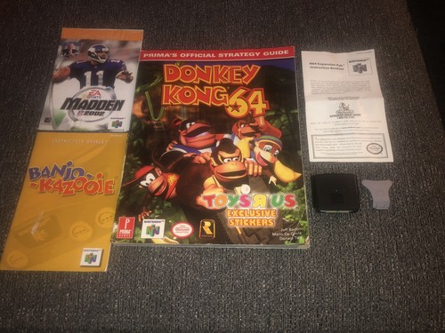 Donkey Kong 64, Prima’s Official Strategy Guide Bundle (Toys”R”Us Version)
