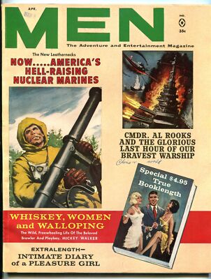 MAG: Men Magazine April 1962-RED CHINAS ROBOT SOLDIERS-NUCLEAR MARINES