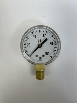 #ad US Gauge air Pressure Gauge 0 100 PSI New old stock in Open Box $24.95