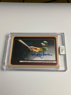 2025 Panini Three And Two Timeless Moments Reggie Jackson /6
