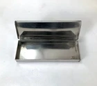 Cigar Box with Hinged Lid - Stainless