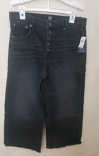 Gap High Rise Wide Leg Denim 12/31p