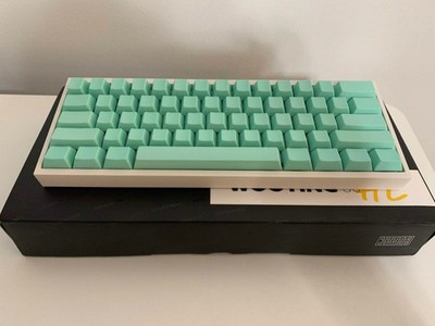 Custom Wooting 60HE | Tofu 60 Redux Case White + Gateron Jade