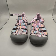Worn Once Keen Newport H2 Rainbow Sandals Girls Kids Adjustable Hiking Sz 3