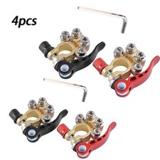 4pcs Car Battery Terminal Connector Clamp Quick Release adjust Disconnect Tool