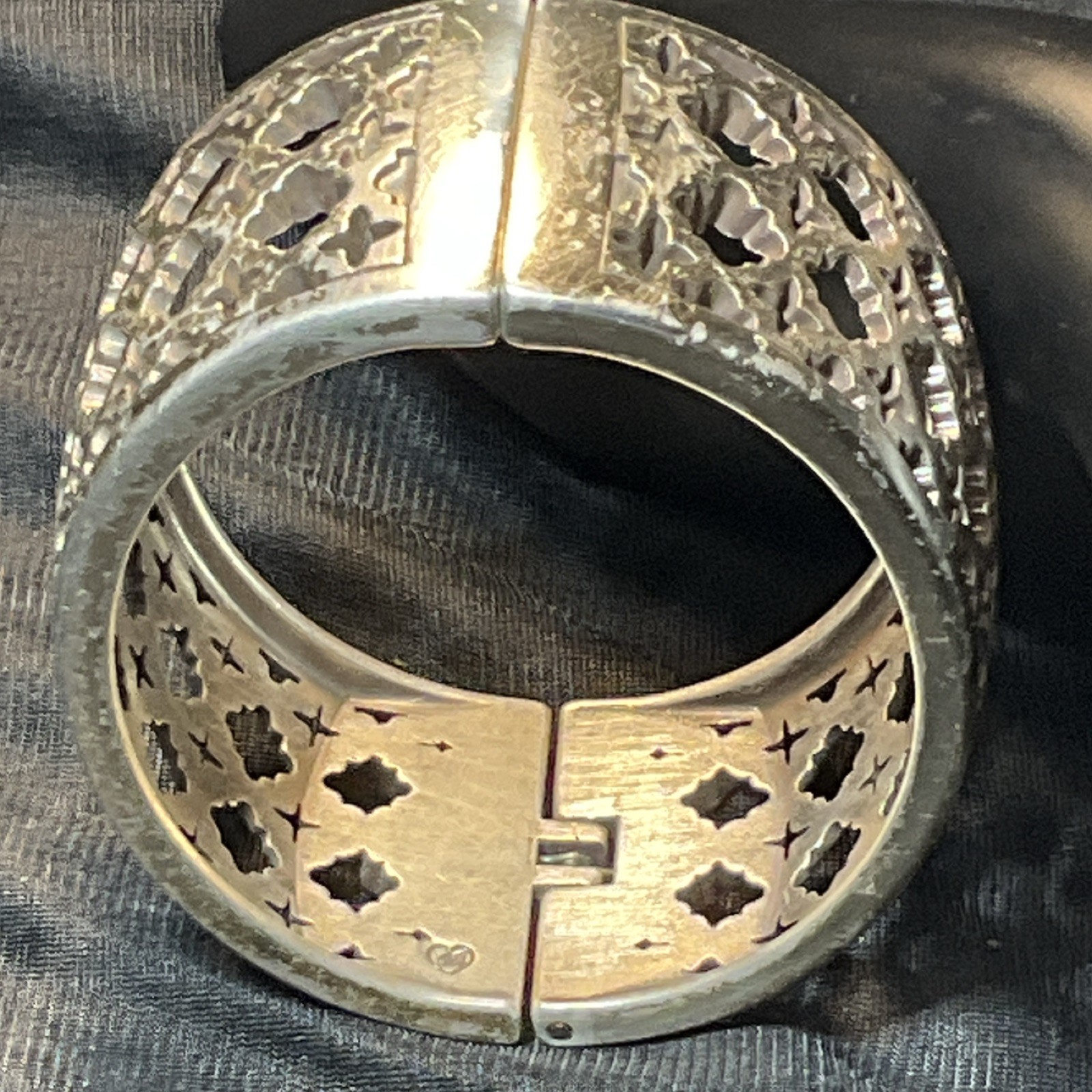 Brighton Magnetic Hinge Silver-tone Geometric Bra… - image 18