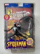 2000 Toy Biz Marvel Legends Spider-Man Classics Black Costume Spider-man Figure