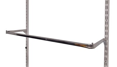 Clothing frame 125 cm shelf goods carrier textile frame clothes rail wall shelf