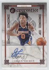 2019 Panini Chronicles Apprentice Signatures Red Jalen Lecque #AP-JAL Auto 0nm7