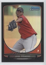 2013 Bowman Prospects Chrome Black Refractor 15/99 Jose Cisnero #BCP35 0f8