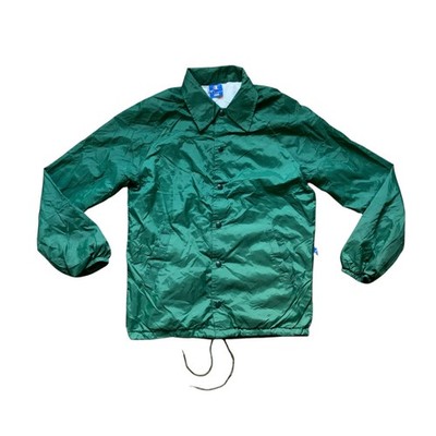 Vintage 60er Jahre Champion Nylon Druckknopf Jacke Small Grün Windbreaker Gr. S