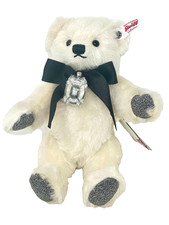 Steiff Black Diamond Bear 9" Tall Fully Jointed Ear Button Tags Pendant 690938