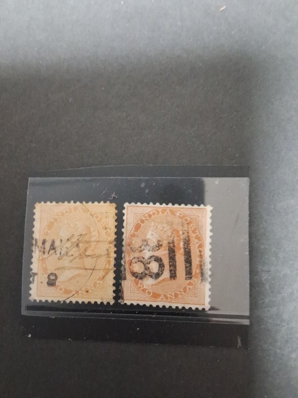 India #15 + 15a Used SCV $75.00