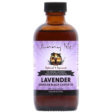 Sunny Isle Lavender Jamaican Black Castor Oil - 4 Fl Oz Pack of 1 , Purple