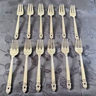 New ListingSet of 12 International Sterling ROYAL DANISH Salad Forks - 6 3/8" - No Mono