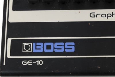 Boss GE-10 70s 80s Graphic Equalizer buffer 10 bands EQ EVH 100V