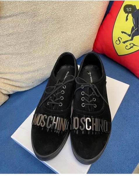 Women Moschino Jeans Loafers Black 38